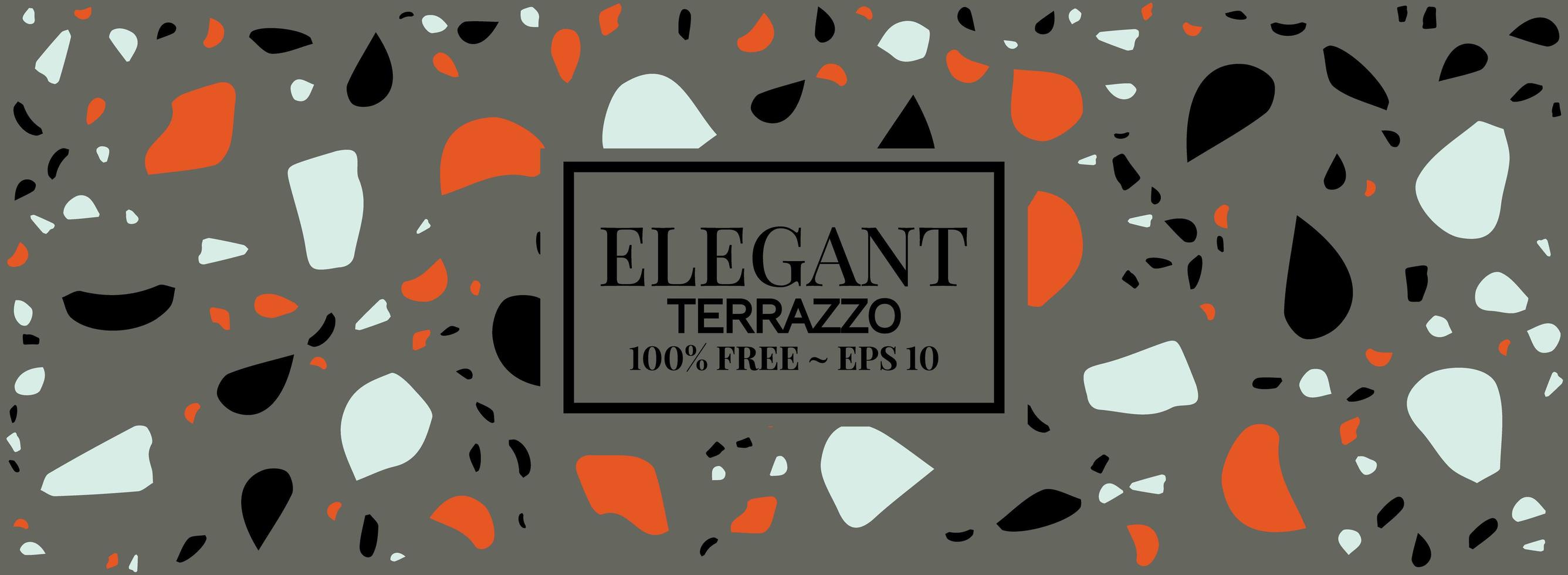 Terrazzo Background- terrazzo floor tile pattern abstract background Free Vector