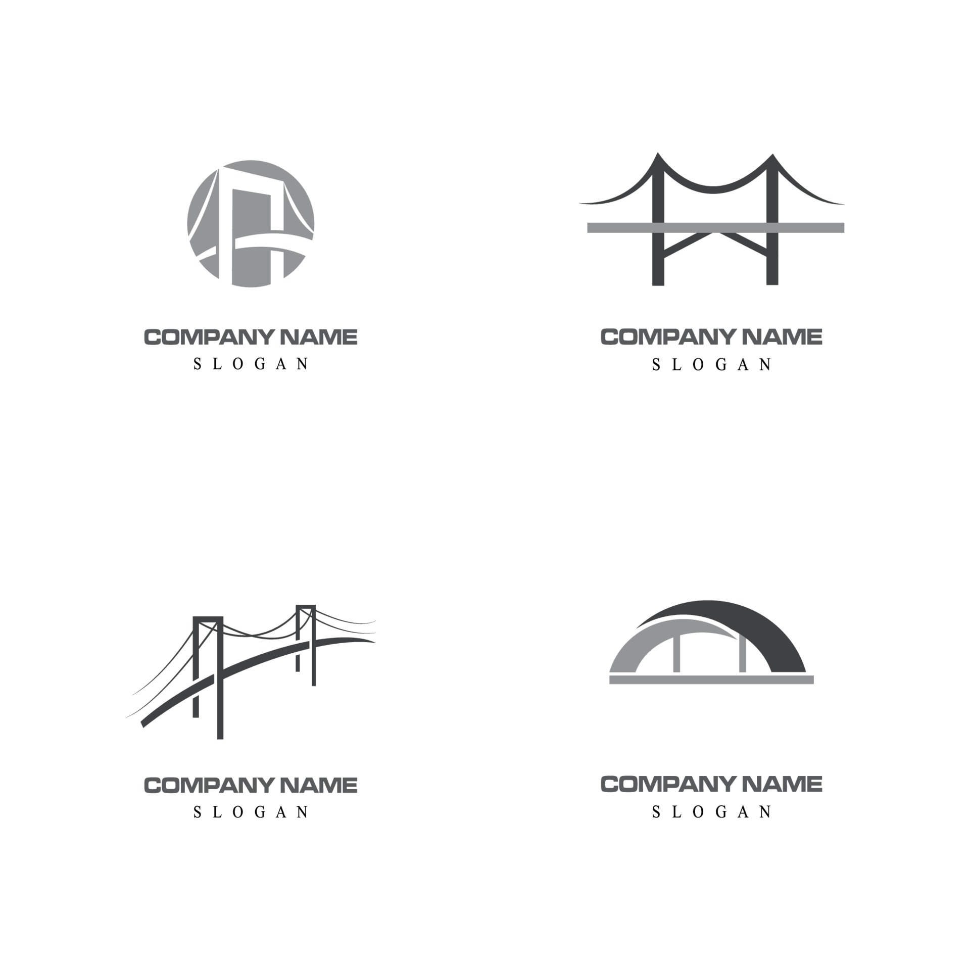 Bridge Logo Vector Art, Icons, and Graphics for Free Download