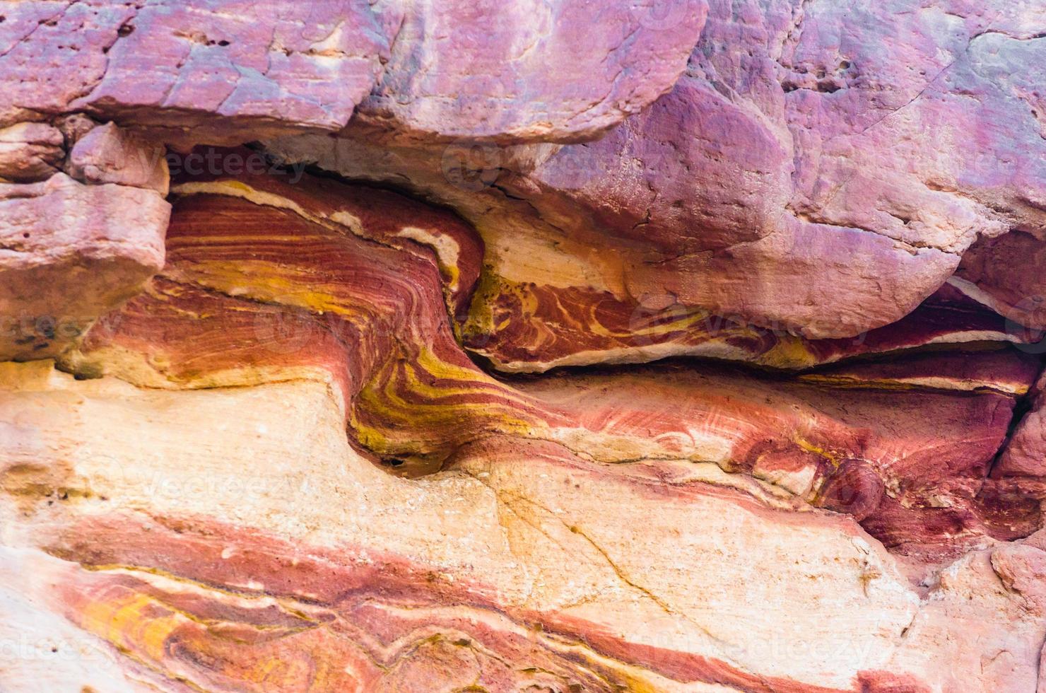 superficie de roca colorida foto