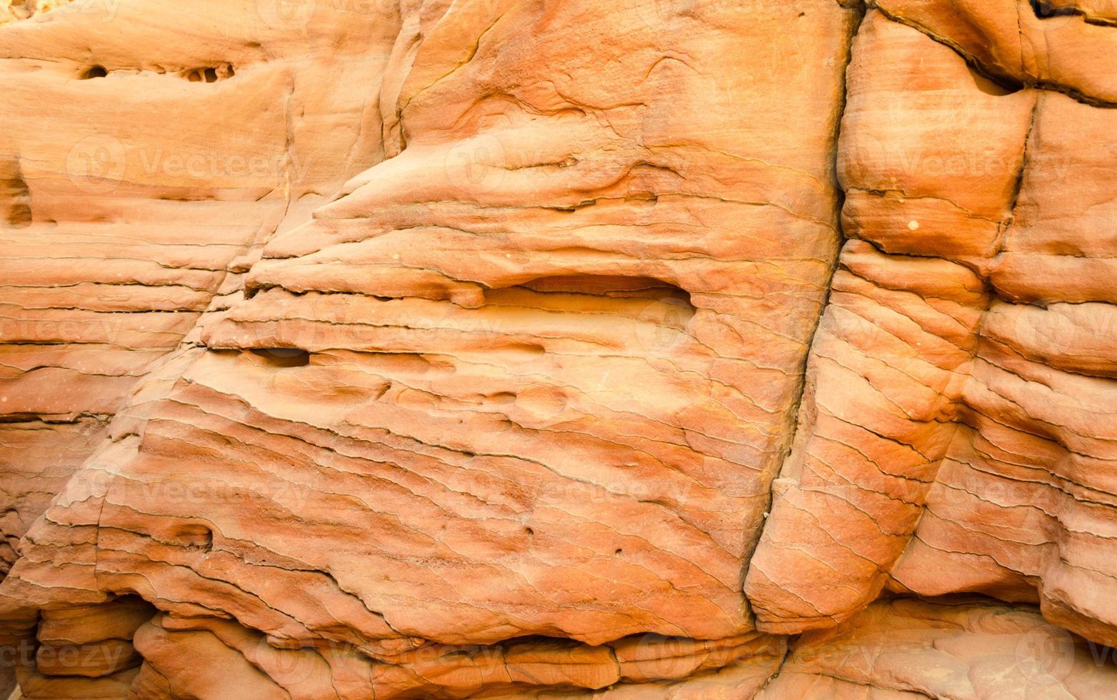 Desert rock surface photo