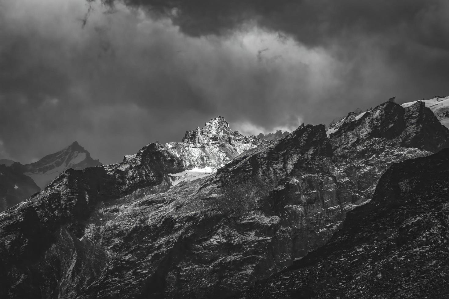 Panoramic Himalayan mountainscapes photo