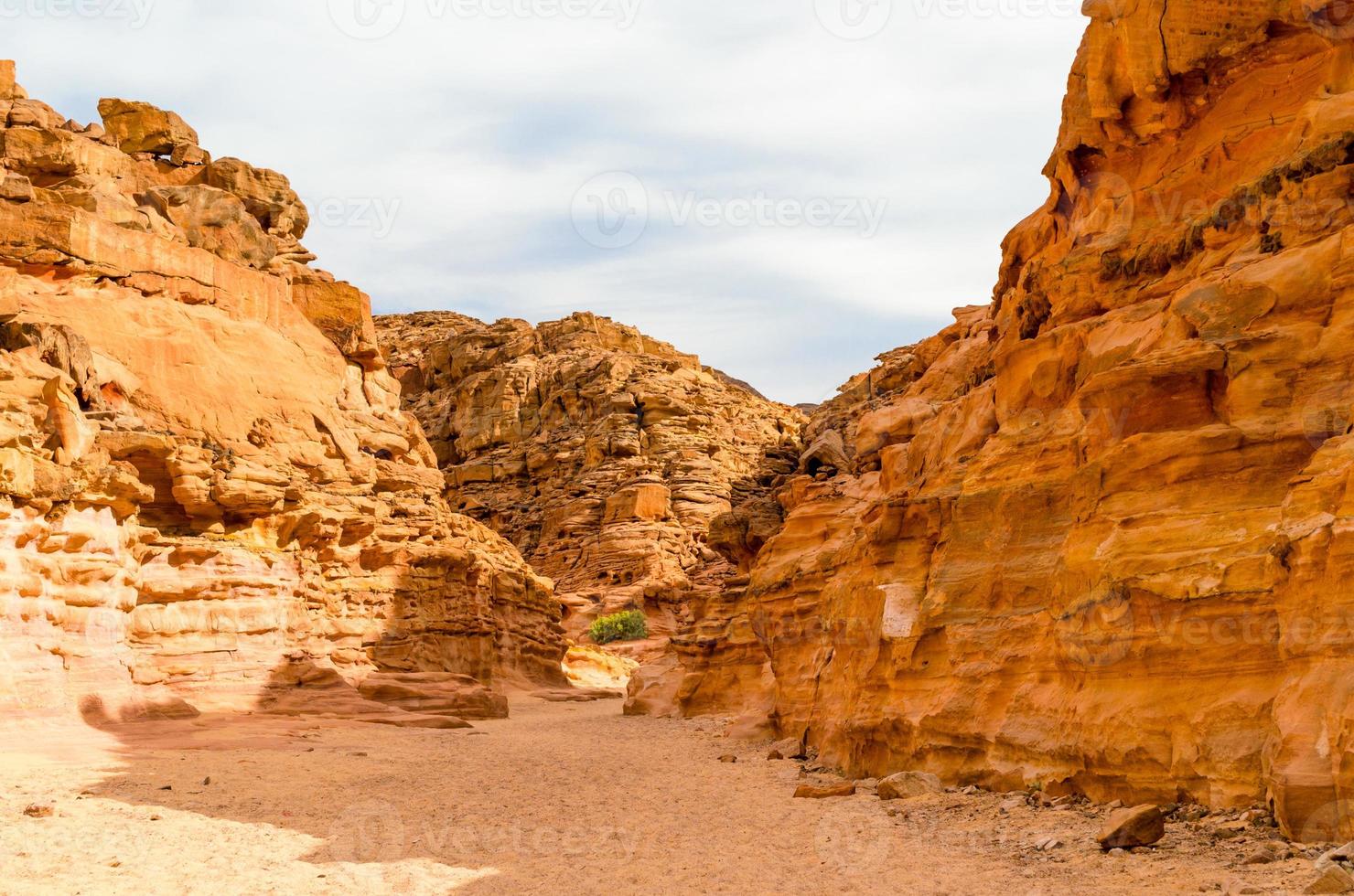 Canyon in Egypt photo