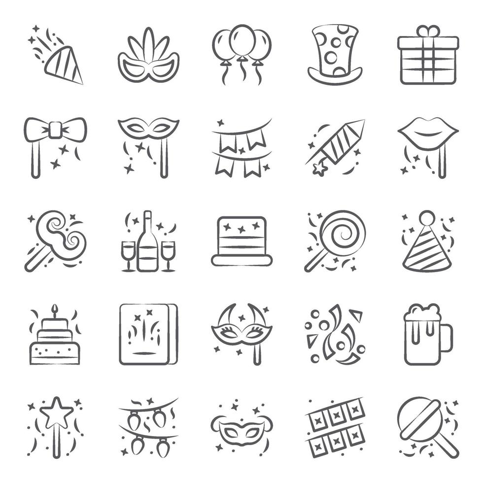 Party and Event Accessories vector