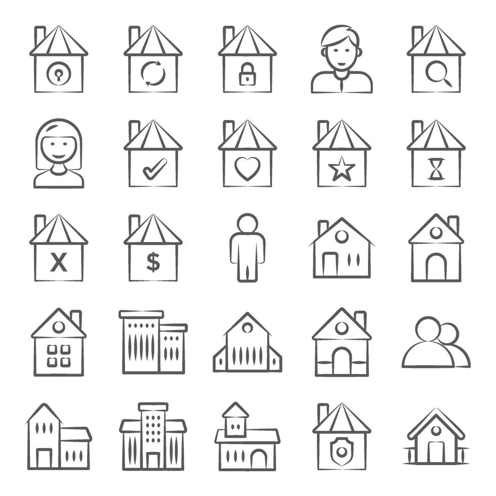 Buildings and Architectural Elements vector