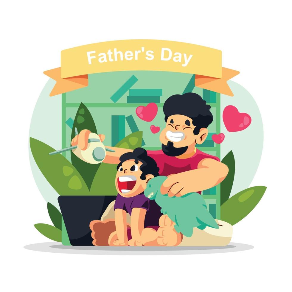 Father's Day Design vector