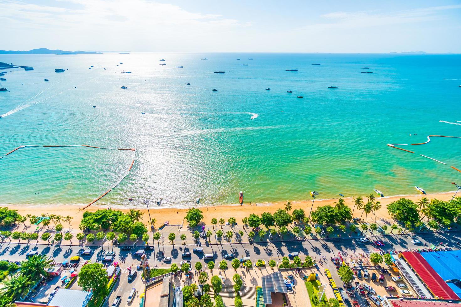 Pattaya city and bay photo