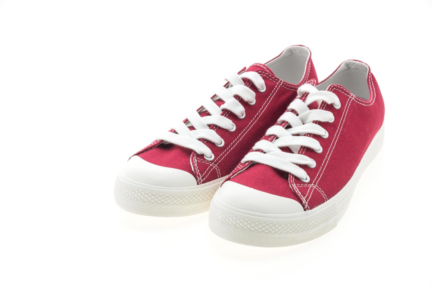 Red shoes on white background 2200292 Stock Photo at Vecteezy