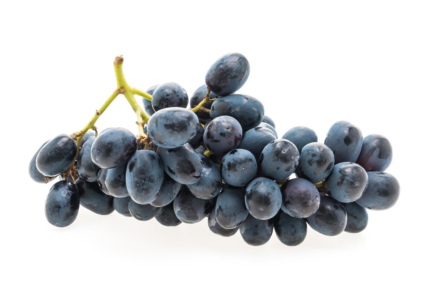 Grapes fruit isolated on white background photo