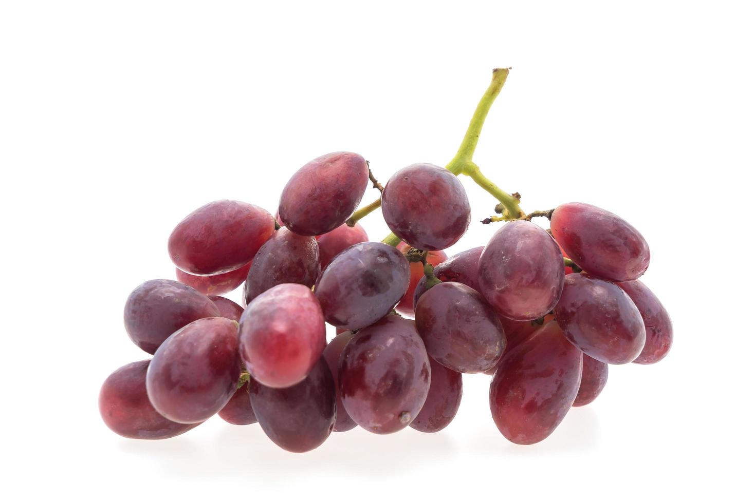 Grapes fruit isolated on white background photo