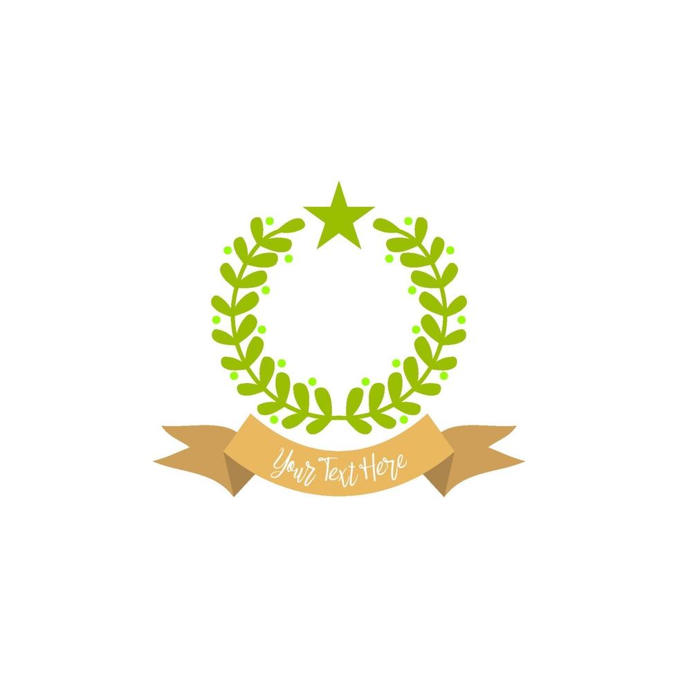 Abstract Emblem Blank Design Template Frame Border vector