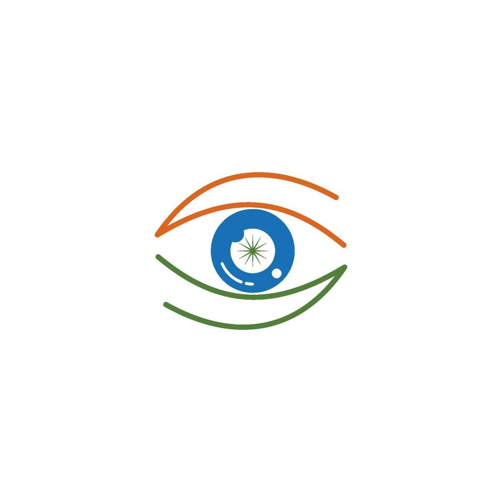 icono de plantilla de diseño de salud de cuidado de los ojos vector