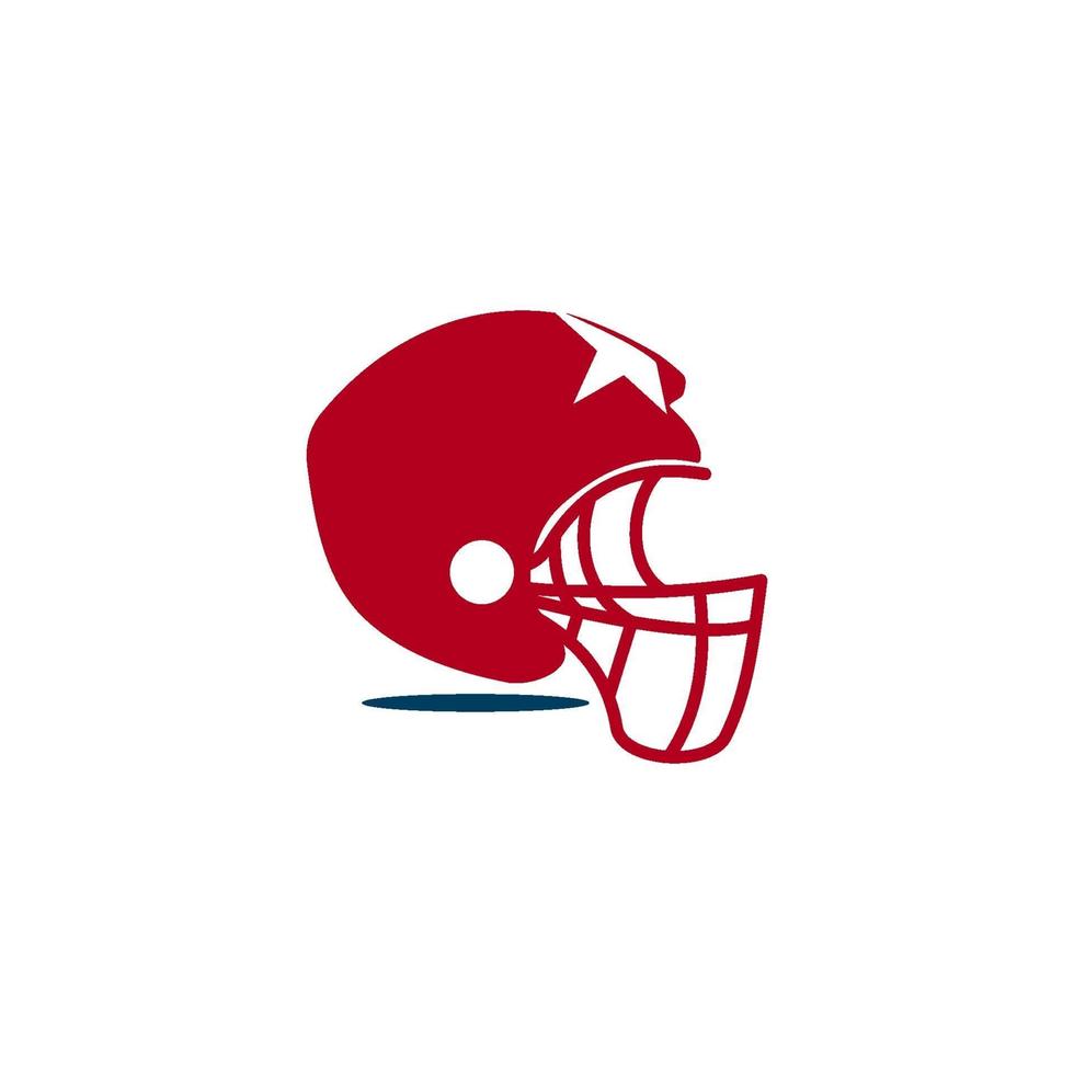 American Football Sport Logo Template Design Emblem vector