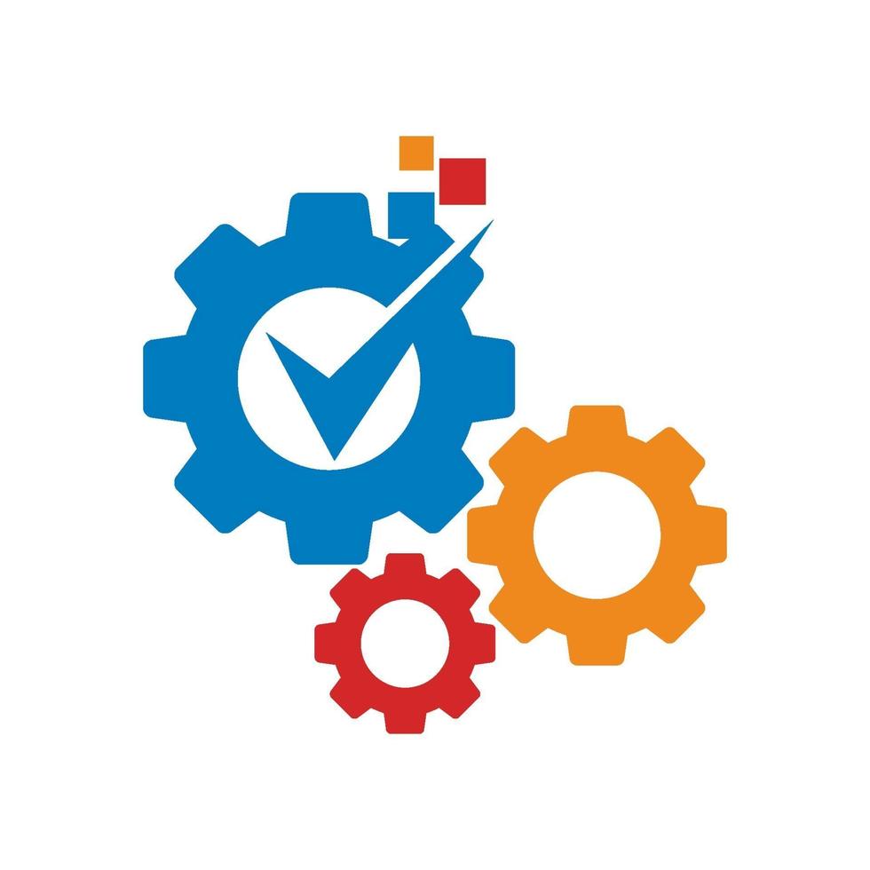 Gear Technology Business design template Icon vector