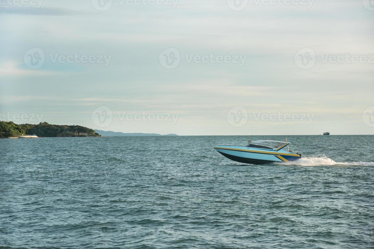 Speed boat near Pattaya, Thailand photo