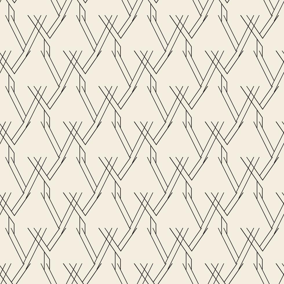 seamless abstract monochrome texture pattern background from line vector