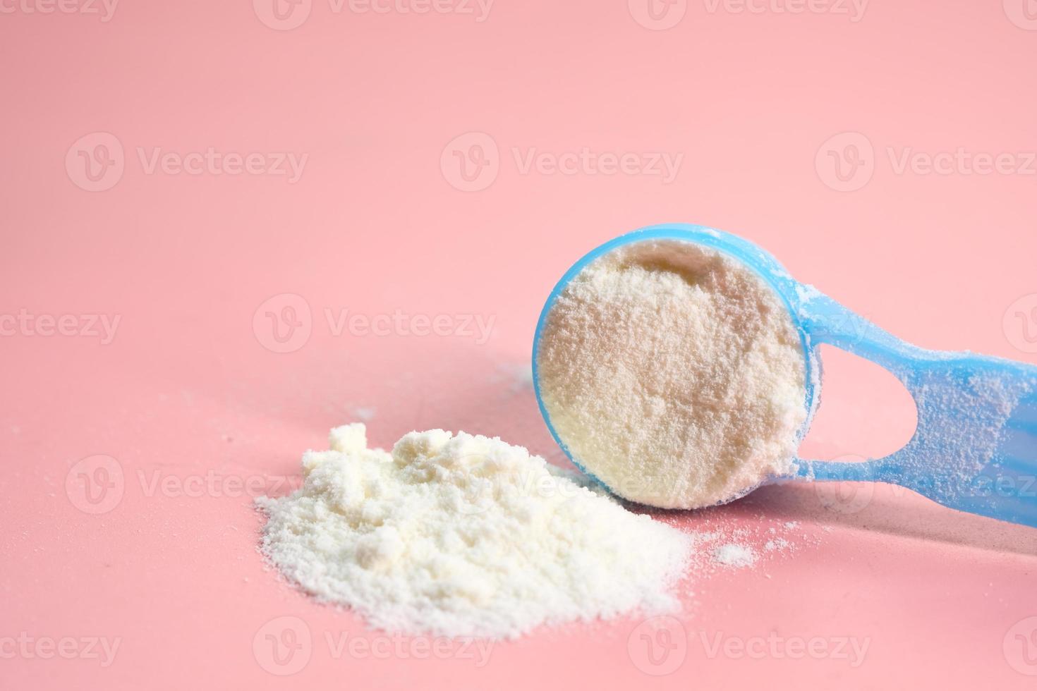 Close up of baby milk powder photo