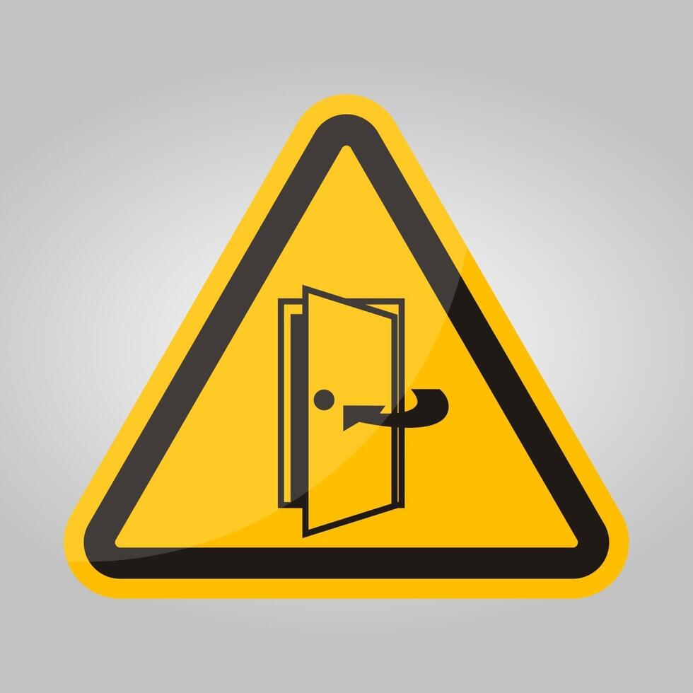Keep Door Closed Symbol Sign Isolate On White Background,Vector Illustration EPS.10 vector