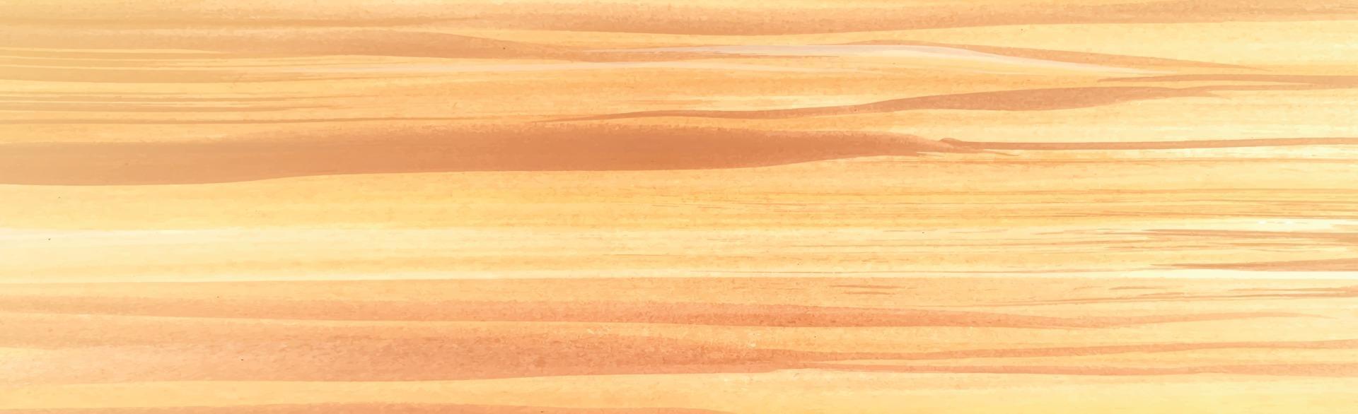 Panoramic texture of light wood with knots - Vector