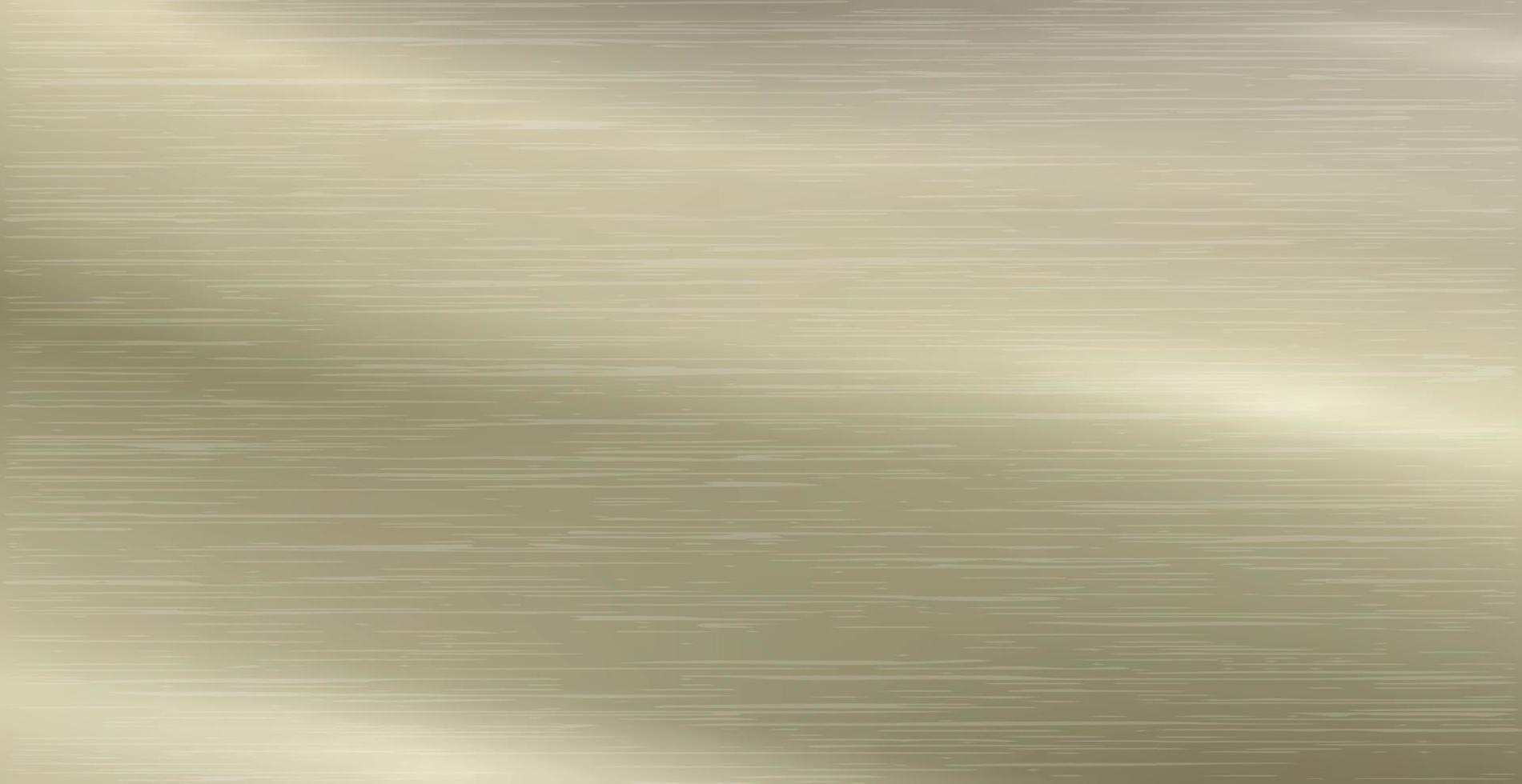 Background texture of light metal with golden highlights - Vector