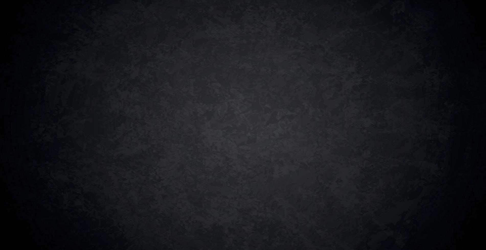 Black abstract textured grunge web background - Vector