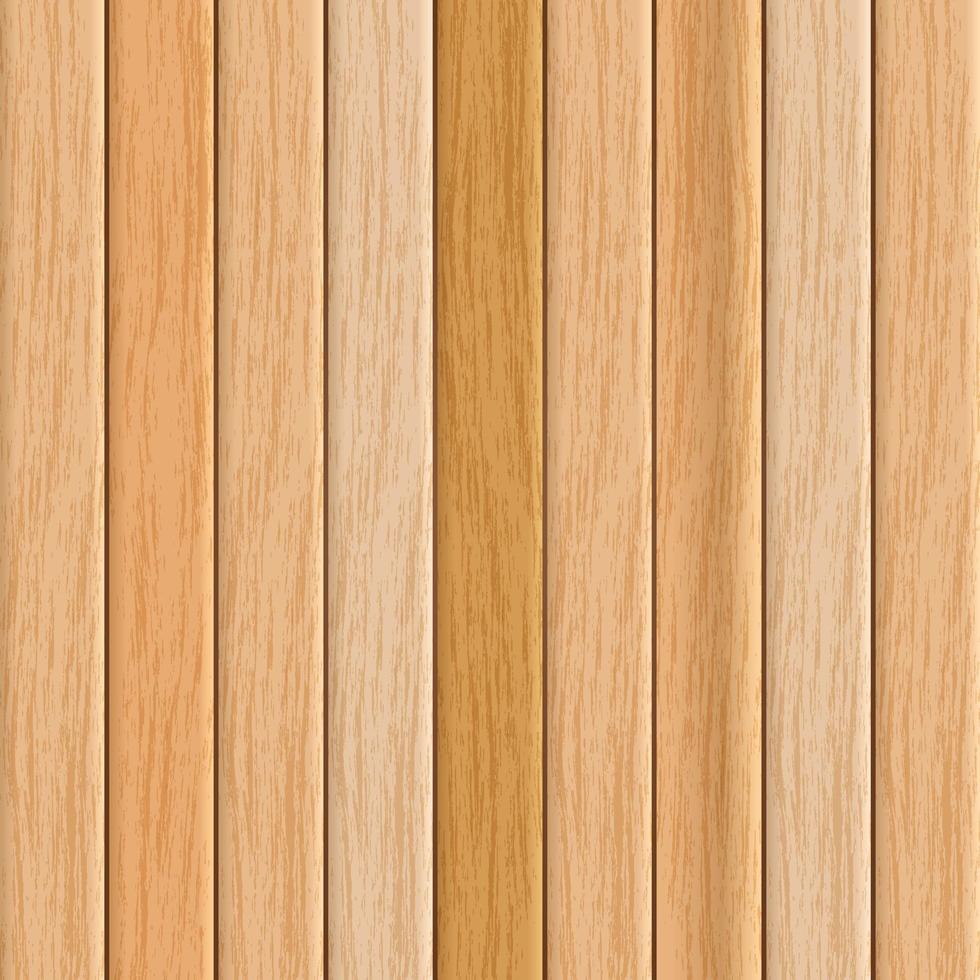 Wood Background in Realistic Design Style vector