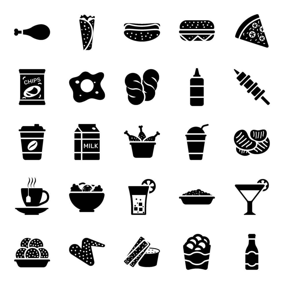 Food and Drinks vector