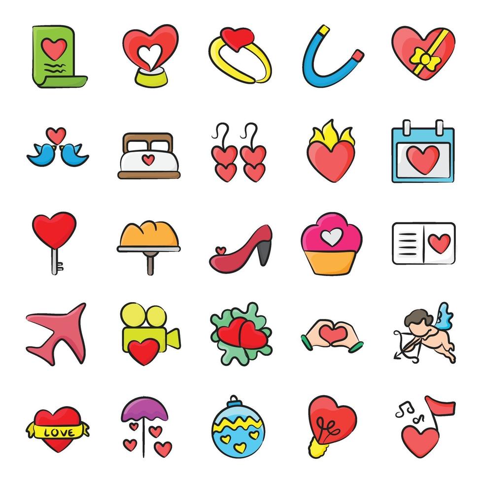 Wedding and Honeymoon Element vector