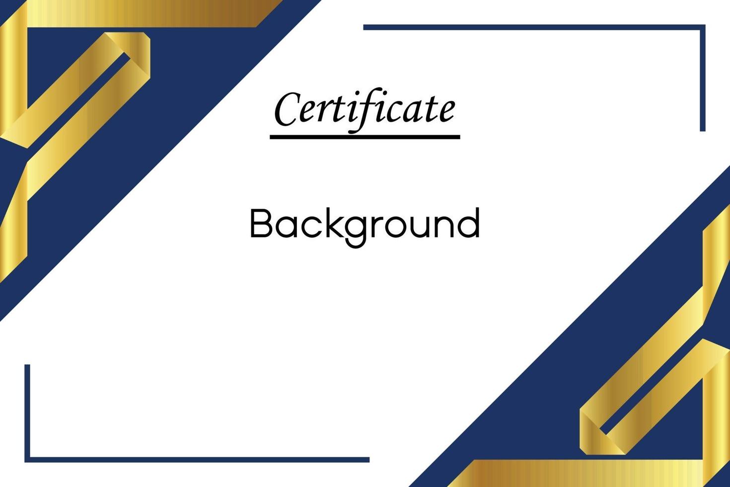 simple background for certificate vector template