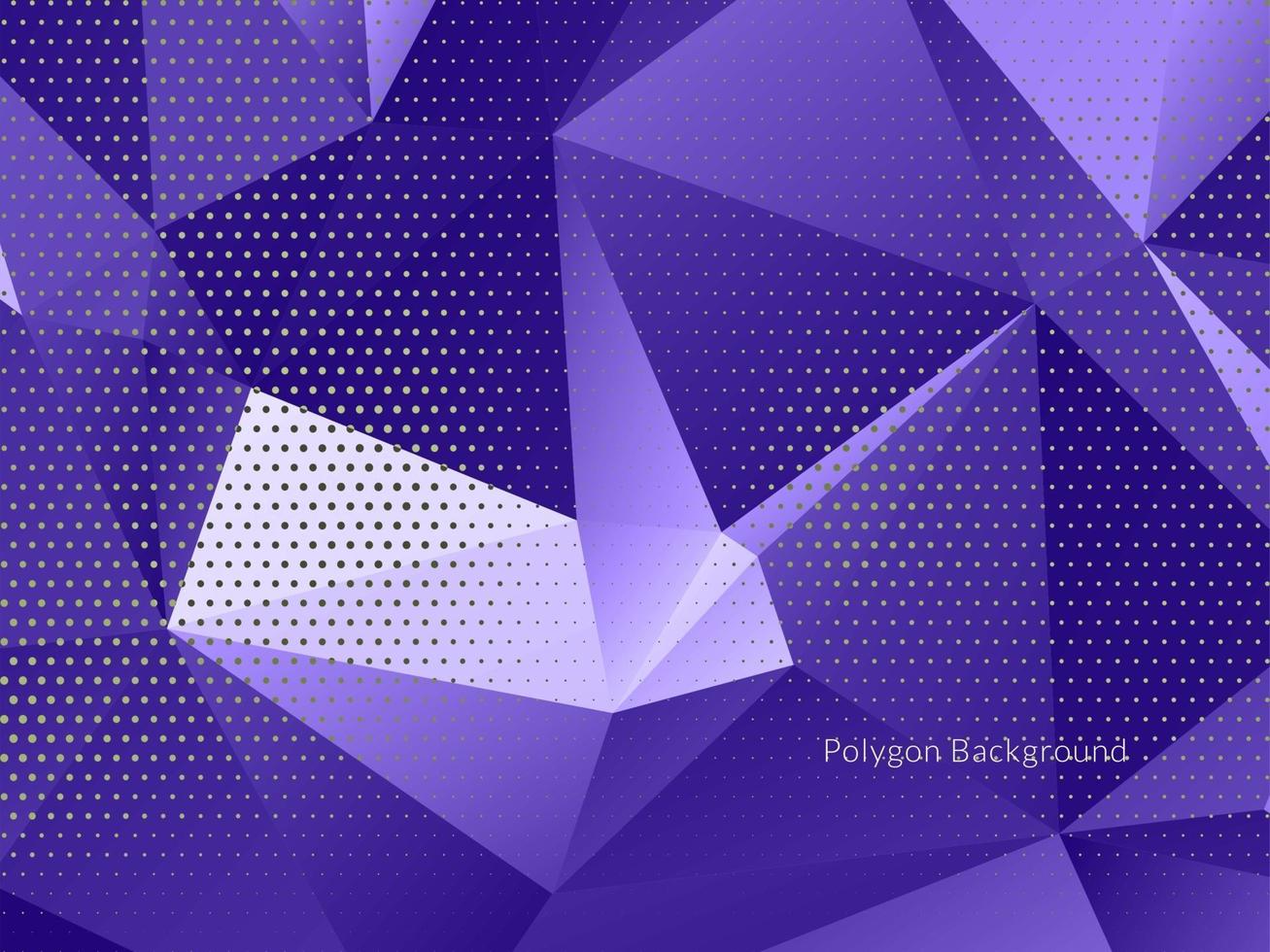 Fondo de cristal geométrico triangular colorido abstracto vector