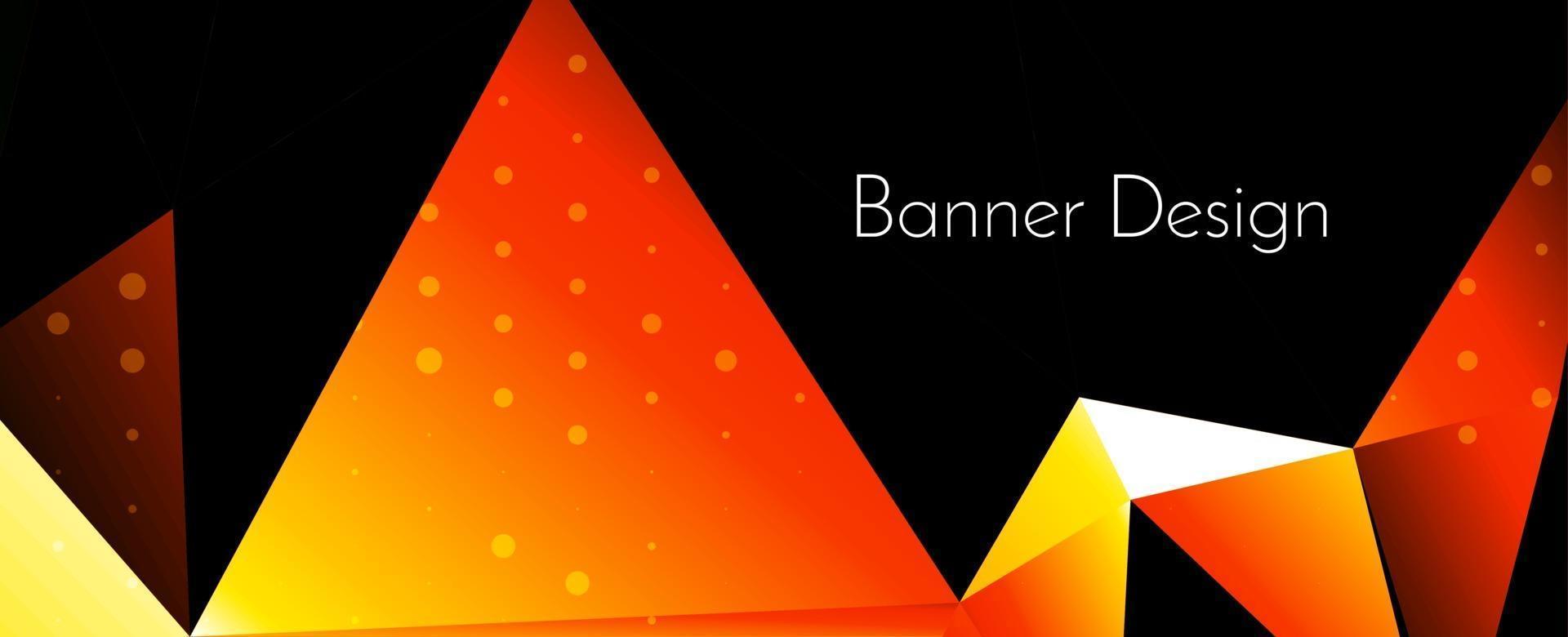 Abstract geometric modern decorative design banner pattern background vector