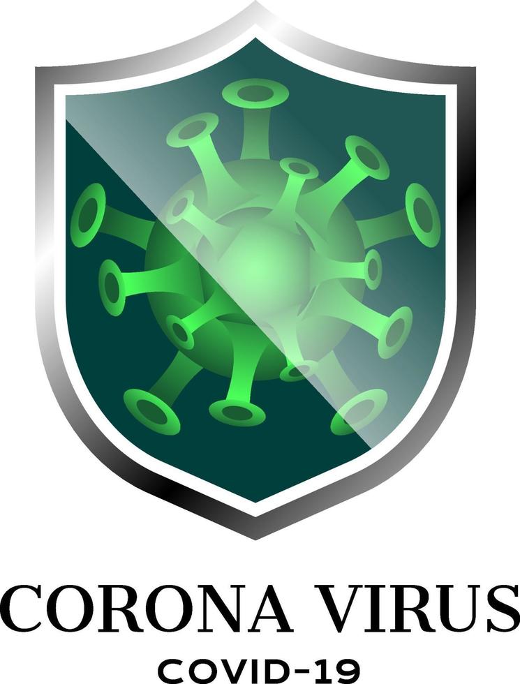 símbolo de vector de coronavirus