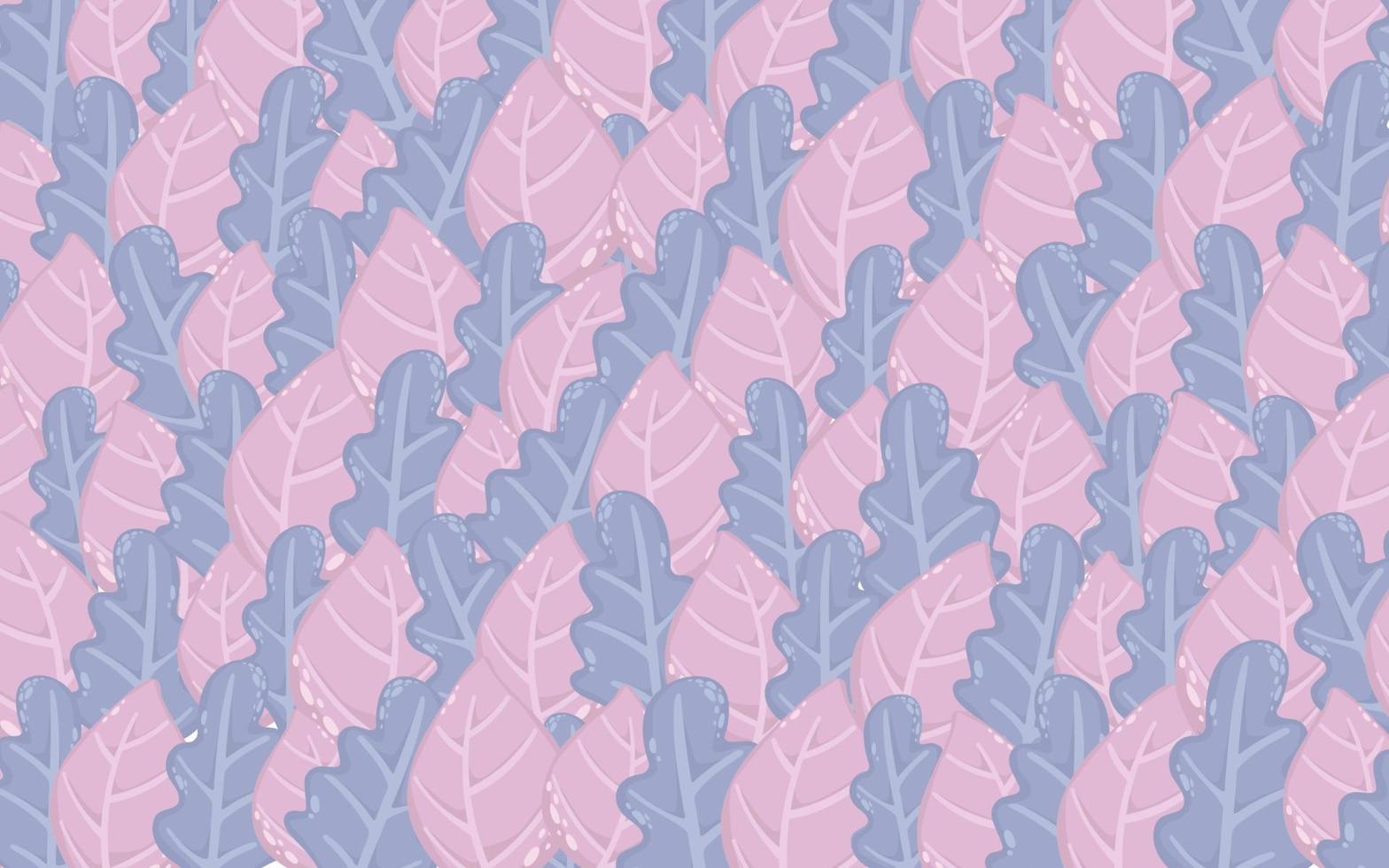 Fondo de diseño de hoja rosa púrpura. verano, otoño, primavera, hojas, plano de fondo vector