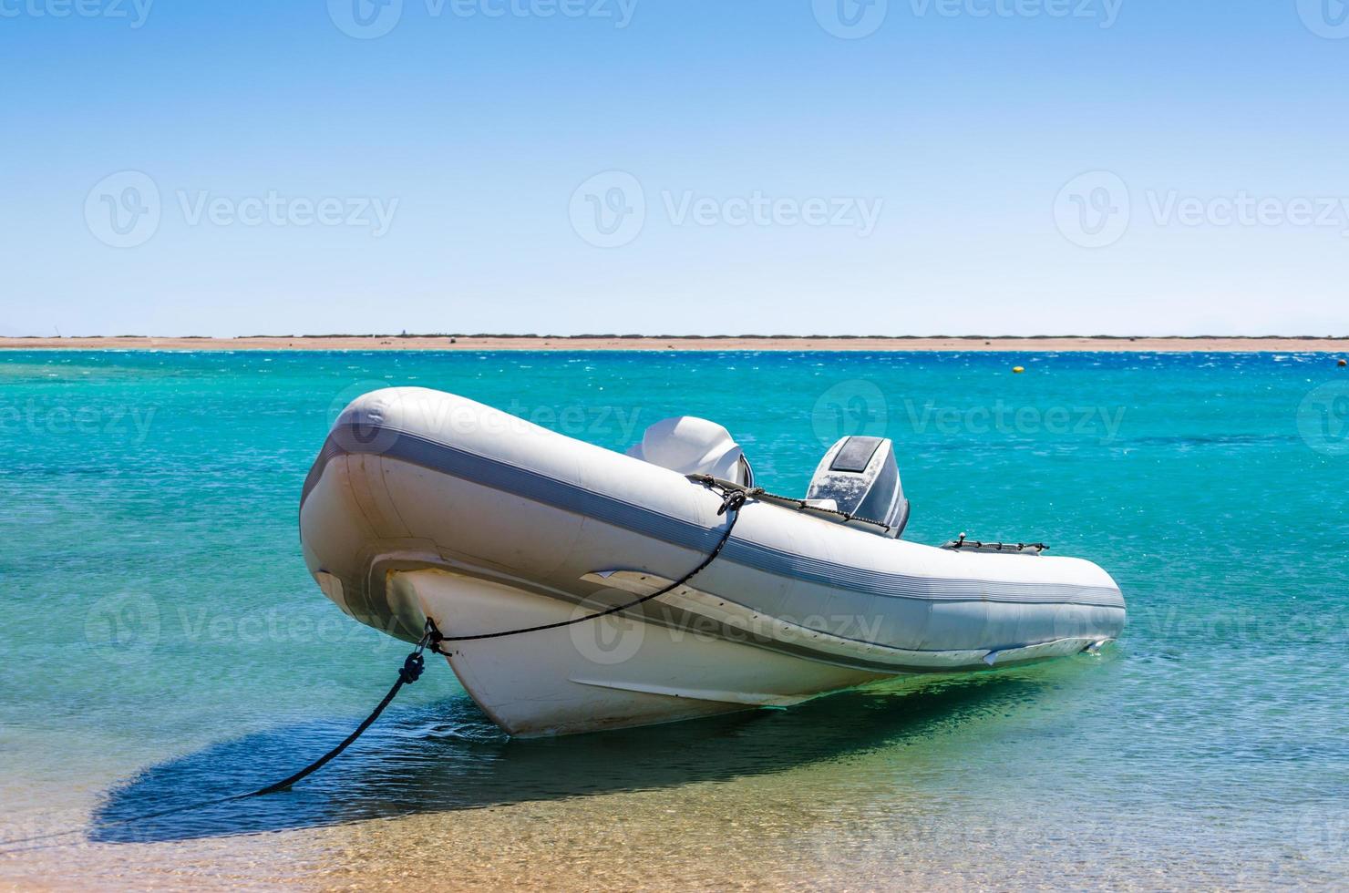 Boat in the water photo