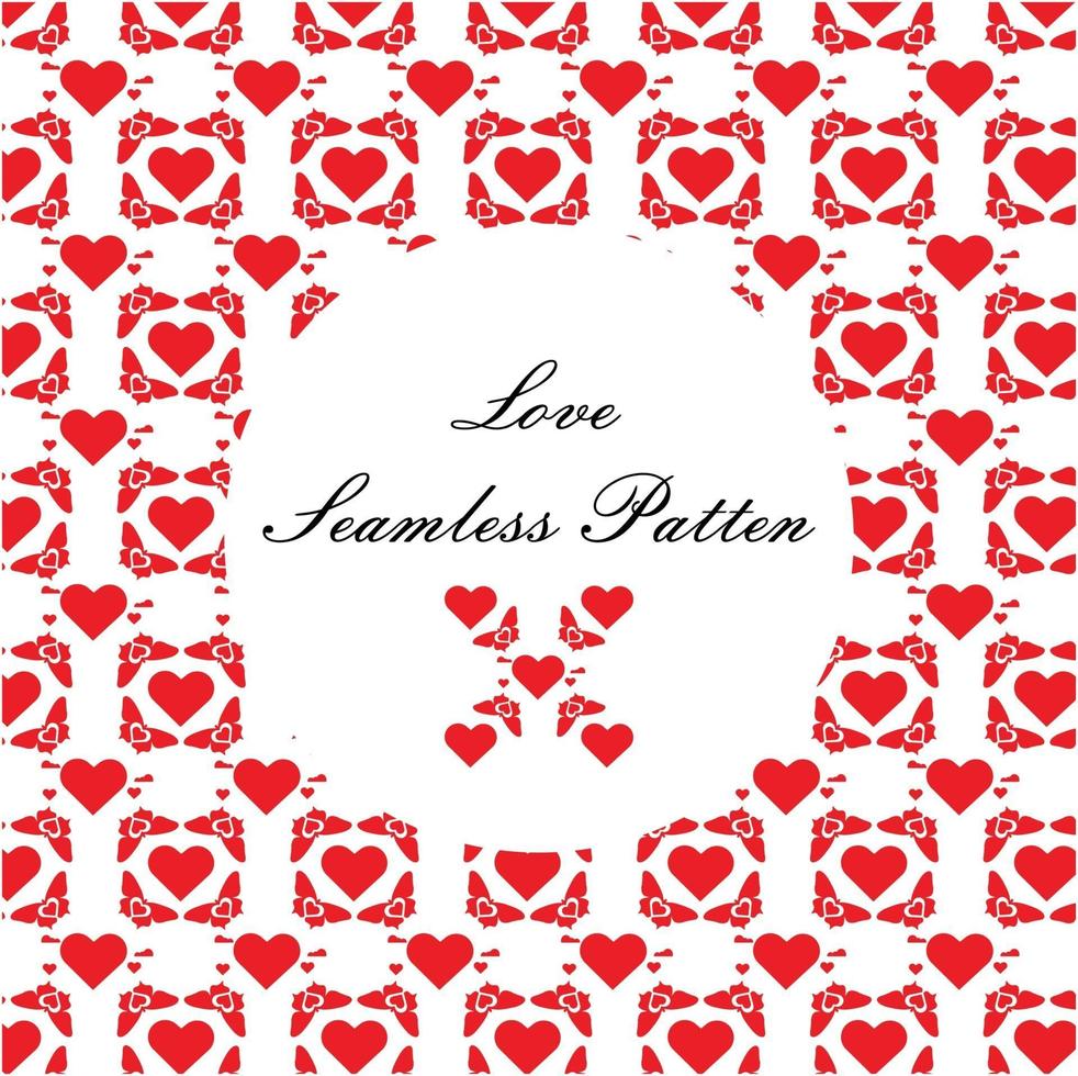 romantic love pattern. Perfect for crafts projects, background, graphic design, scrapbooking and other vector