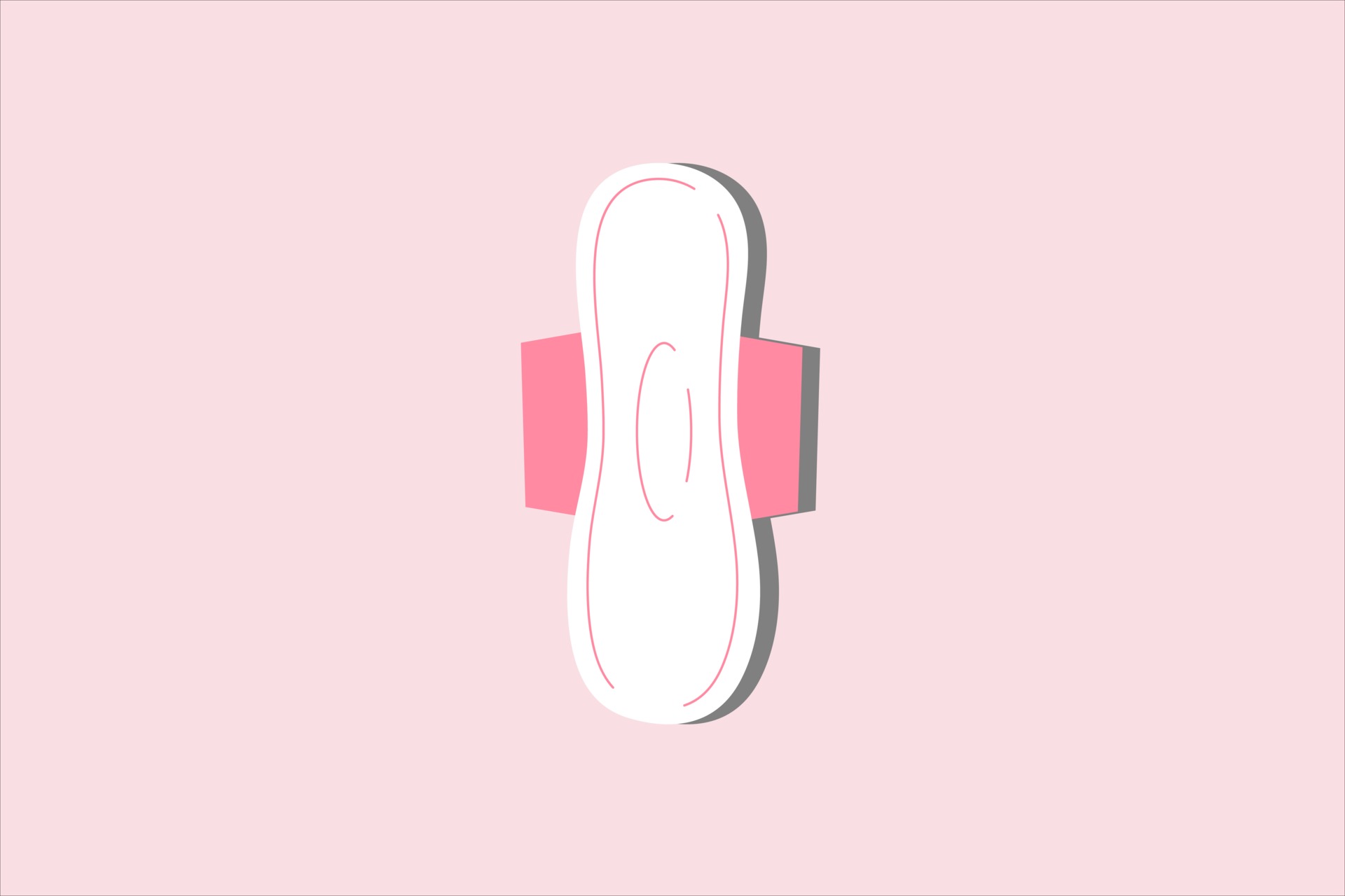 vector illustration of menstrual pad with wings 2204098 Vector Art at
