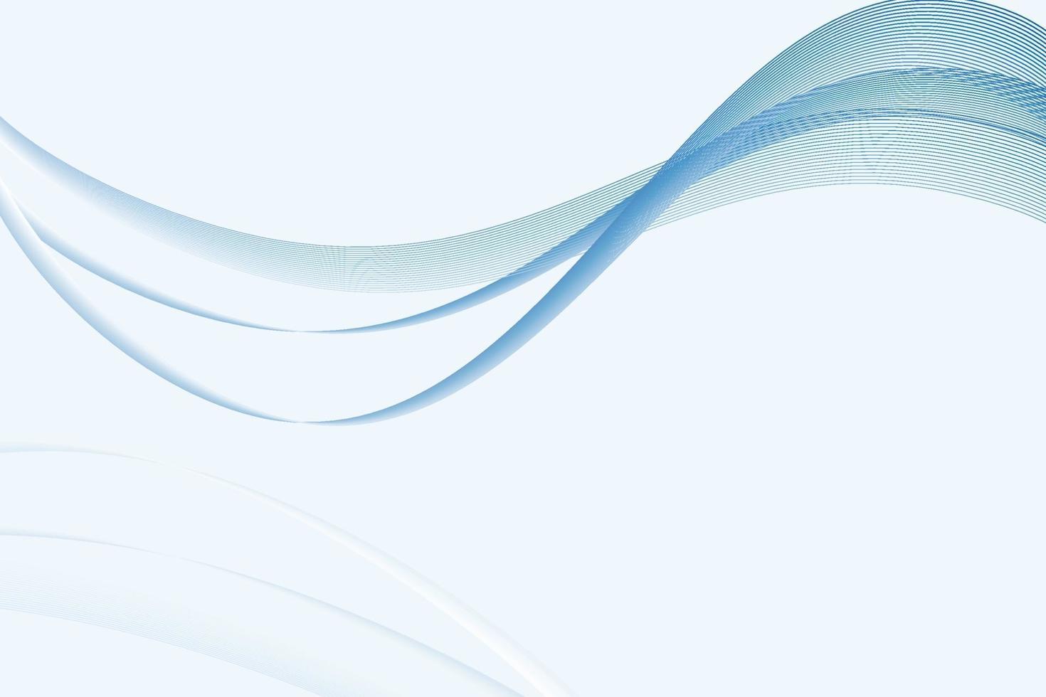 Unique Abstract Waves Background vector