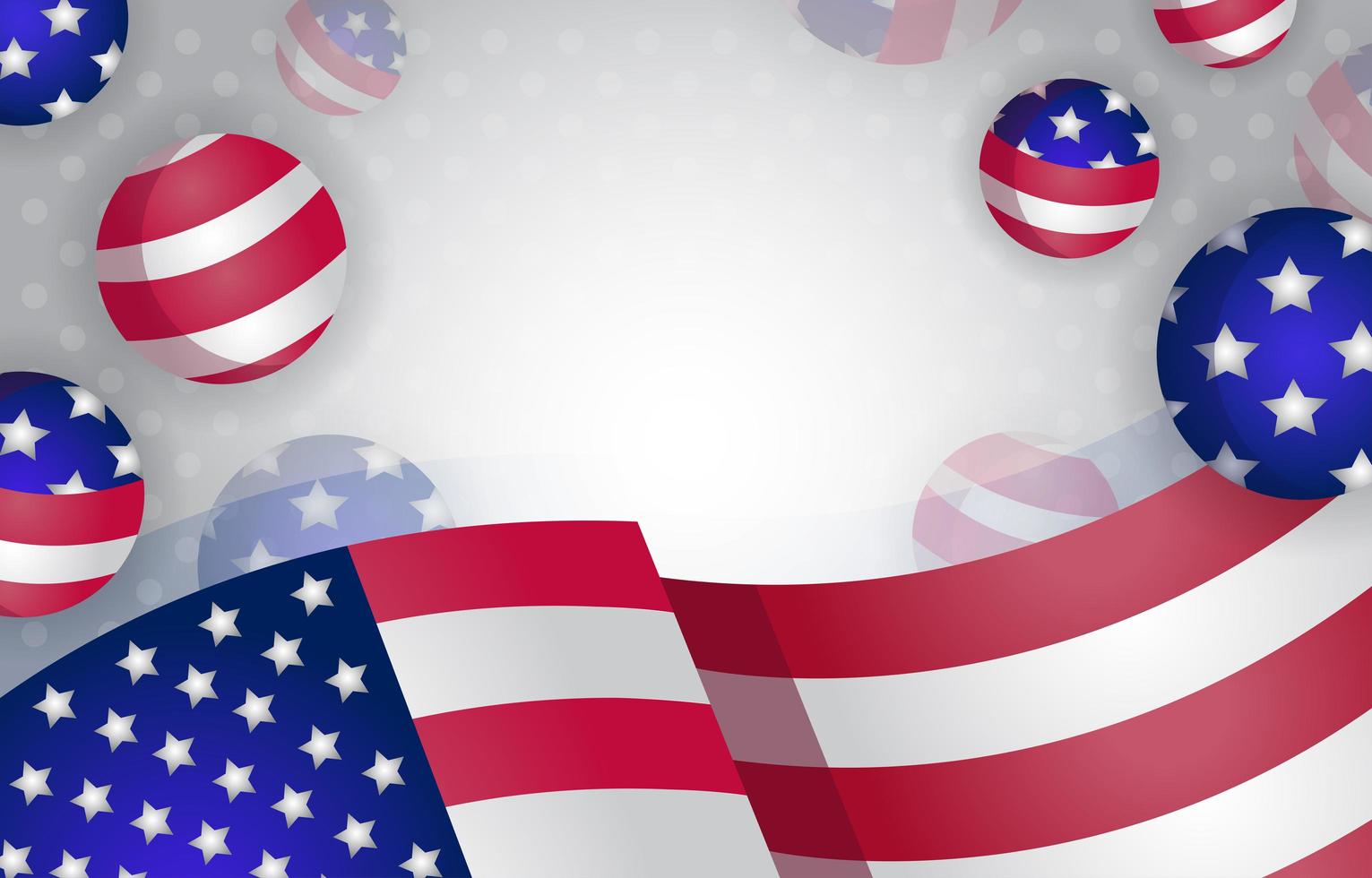 Happy Memorial Day Background vector