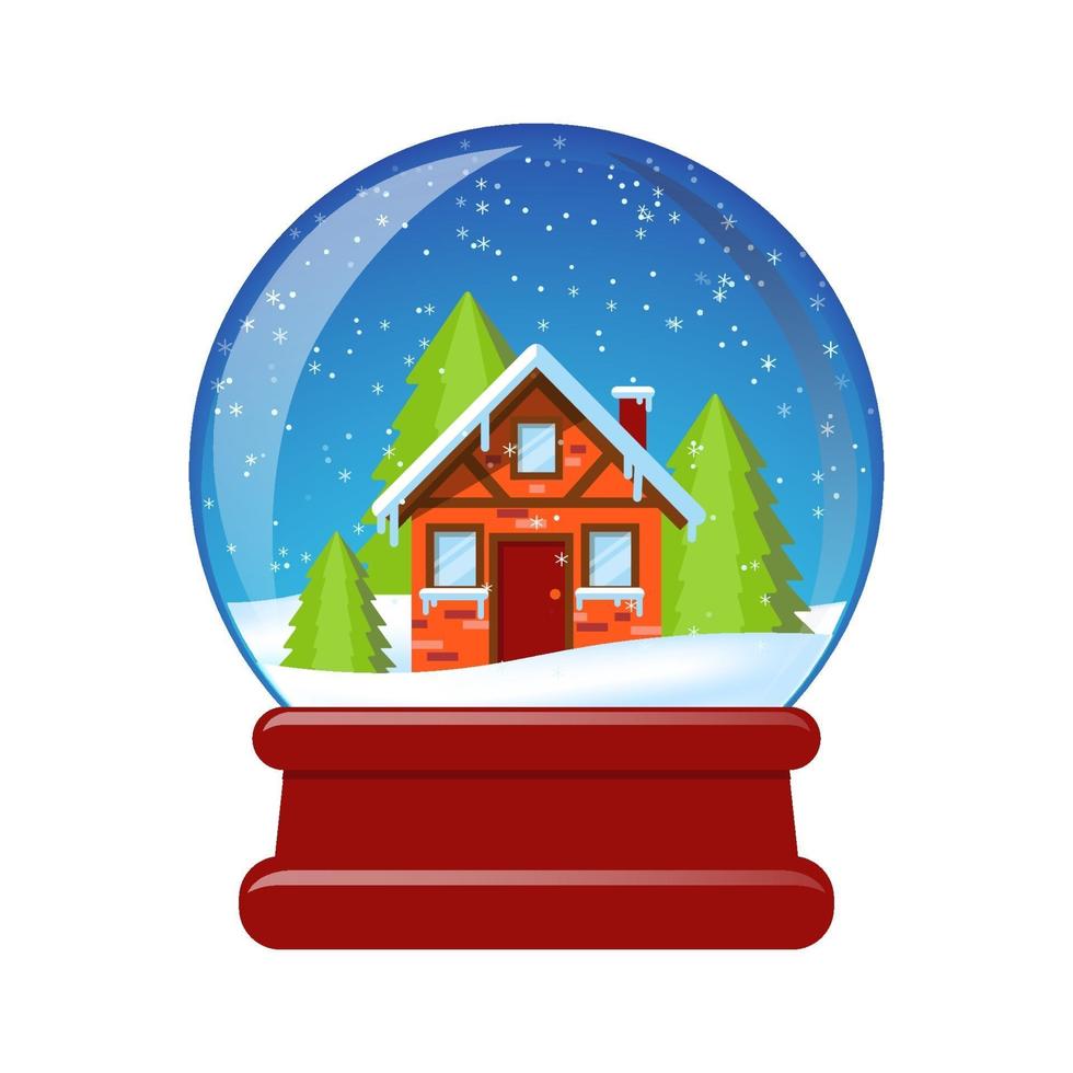 Vector illustration of a SnowBall