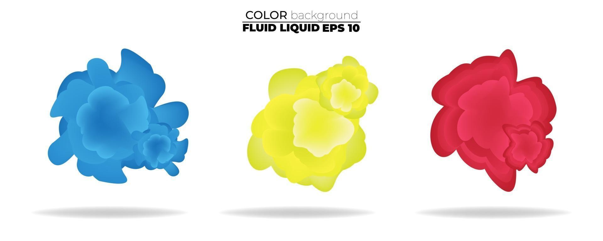 fluid shape vector set. gradient liquid with neon colors, item for the design of a logo, flyer, persentation, gift card,  Poster on wall,  landing page, ,coverbook,  banner, social media posted