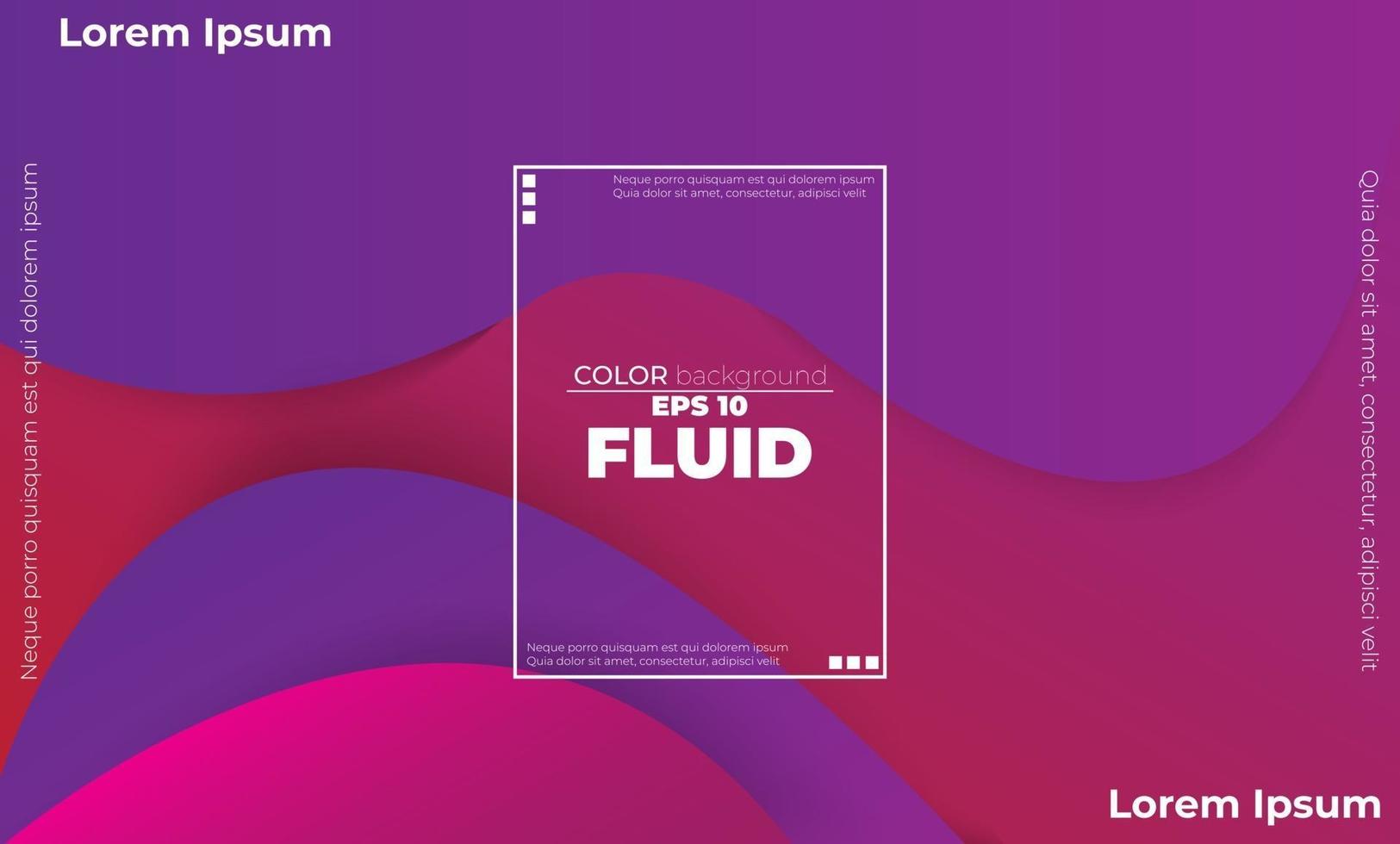 Creative geometric wallpaper. Trendy fluid flow gradient shapes composition. Applicable for gift card,  Poster on wall poster template,  landing page, ui, ux ,coverbook,  baner, social media posted, vector