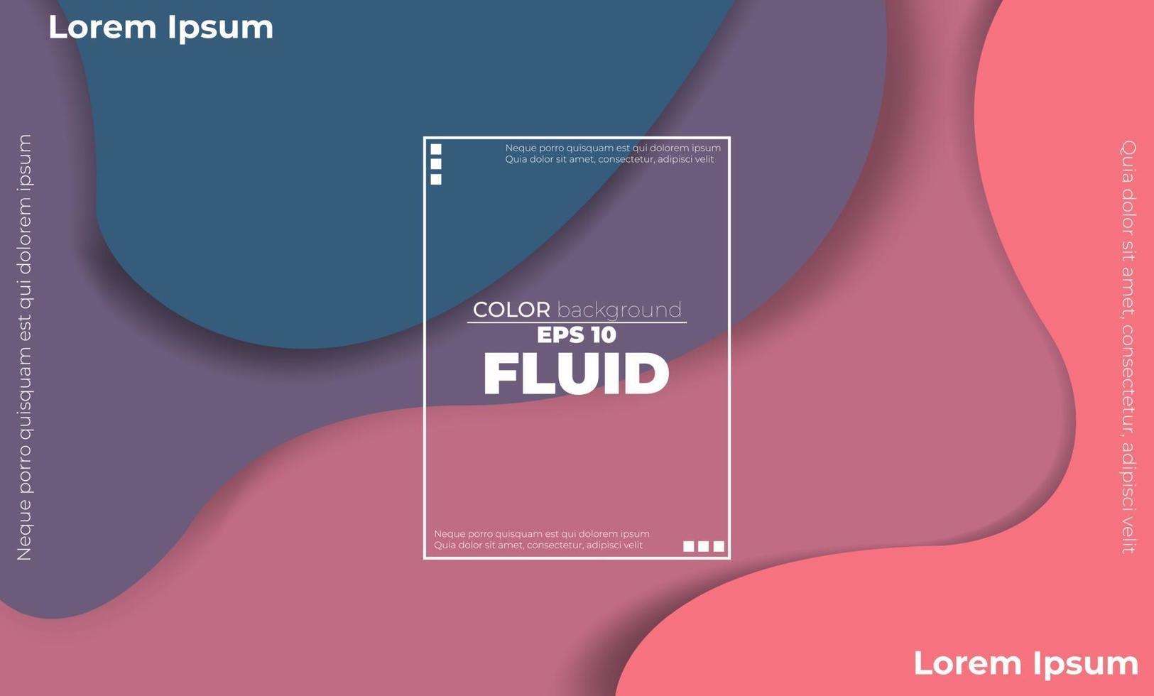 Creative geometric wallpaper. Trendy fluid flow gradient shapes composition. Applicable for gift card,  Poster on wall poster template,  landing page, ui, ux ,coverbook,  baner, social media posted, vector