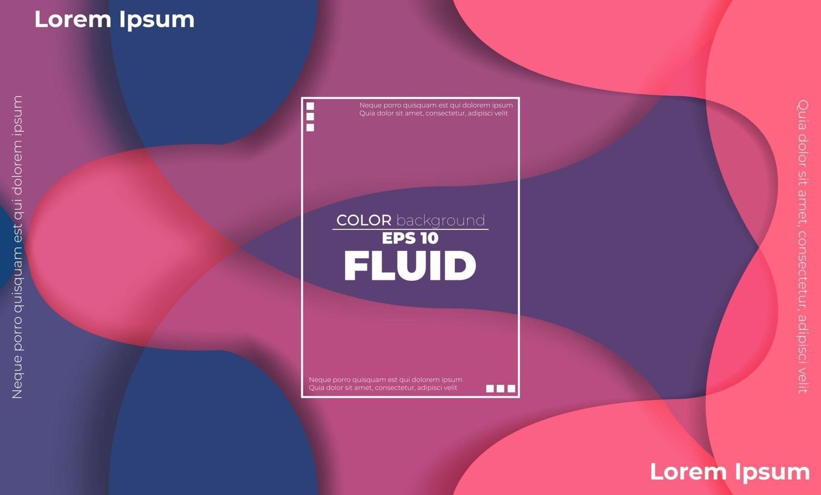 Creative geometric wallpaper. Trendy fluid flow gradient shapes composition. Applicable for gift card,  Poster on wall poster template,  landing page, ui, ux ,coverbook,  baner, social media posted, vector