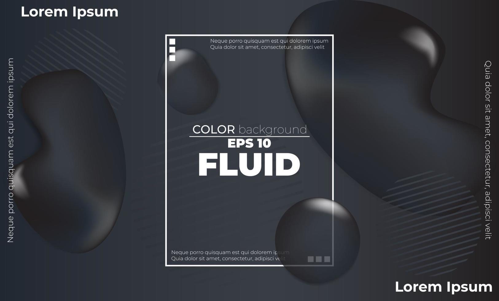 Creative geometric wallpaper. Trendy fluid flow gradient shapes composition. Applicable for gift card,  Poster on wall poster template,  landing page, ui, ux ,coverbook,  baner, social media posted, vector