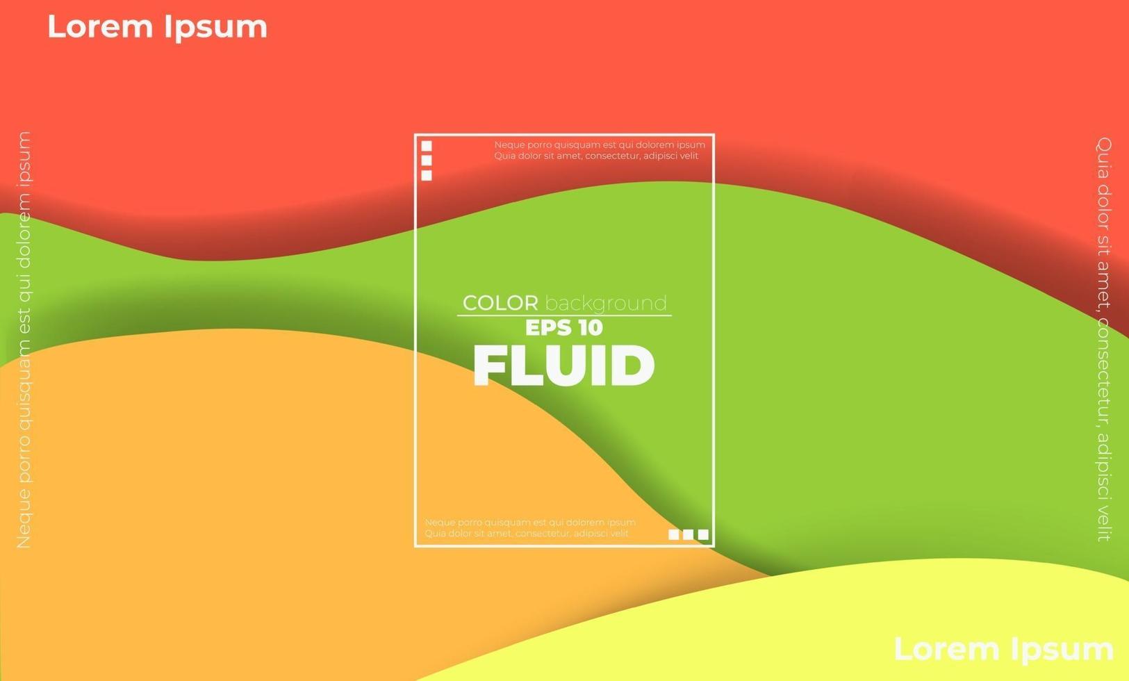 Creative geometric wallpaper. Trendy fluid flow gradient shapes composition. Applicable for gift card,  Poster on wall poster template,  landing page, ui, ux ,coverbook,  baner, social media posted, vector