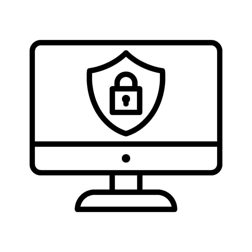 Data Locked Icon vector