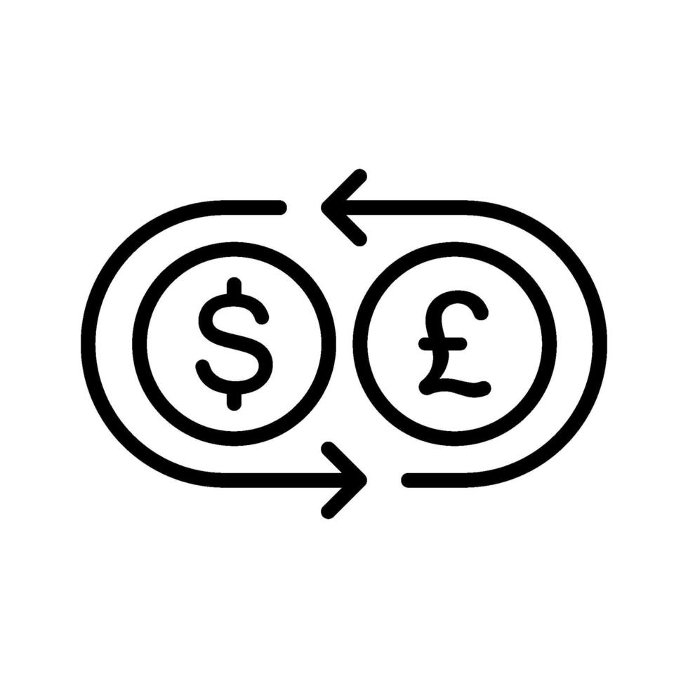 Currency Exchange Icon vector