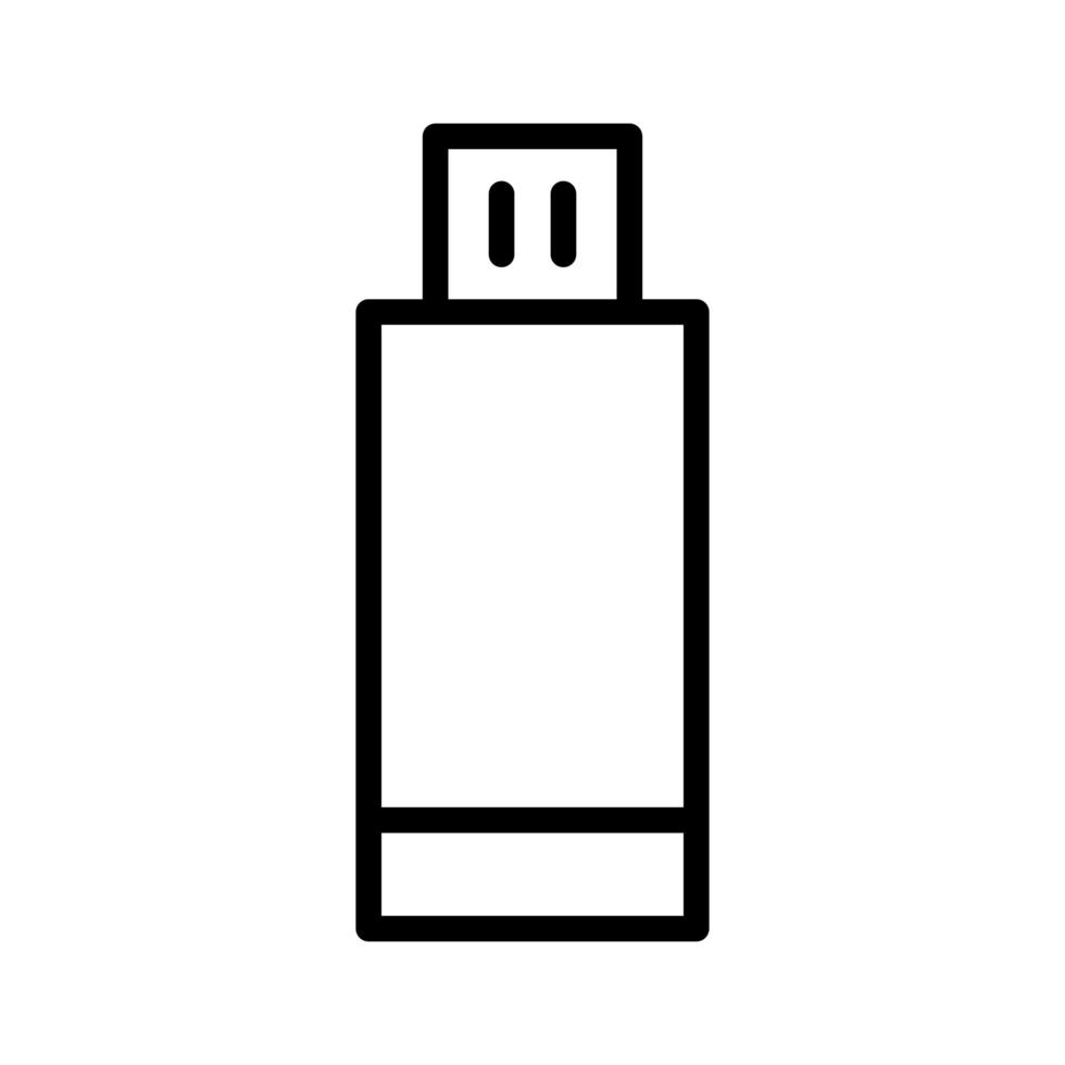 USB Storage Icon vector