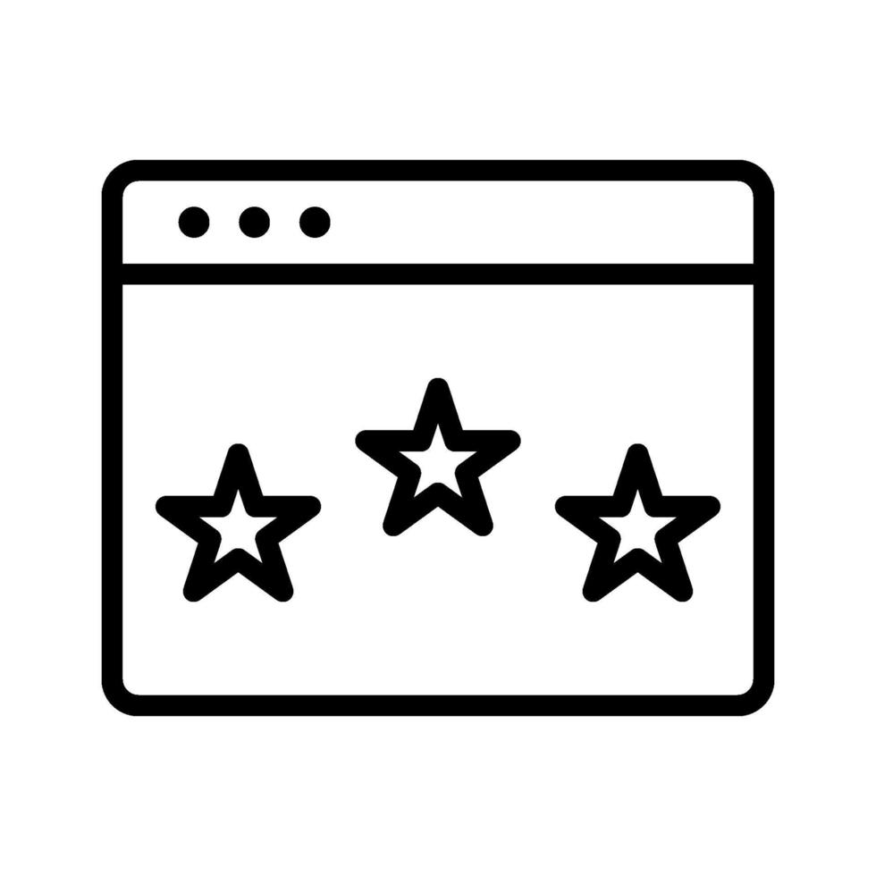 Website Ranking Icon vector