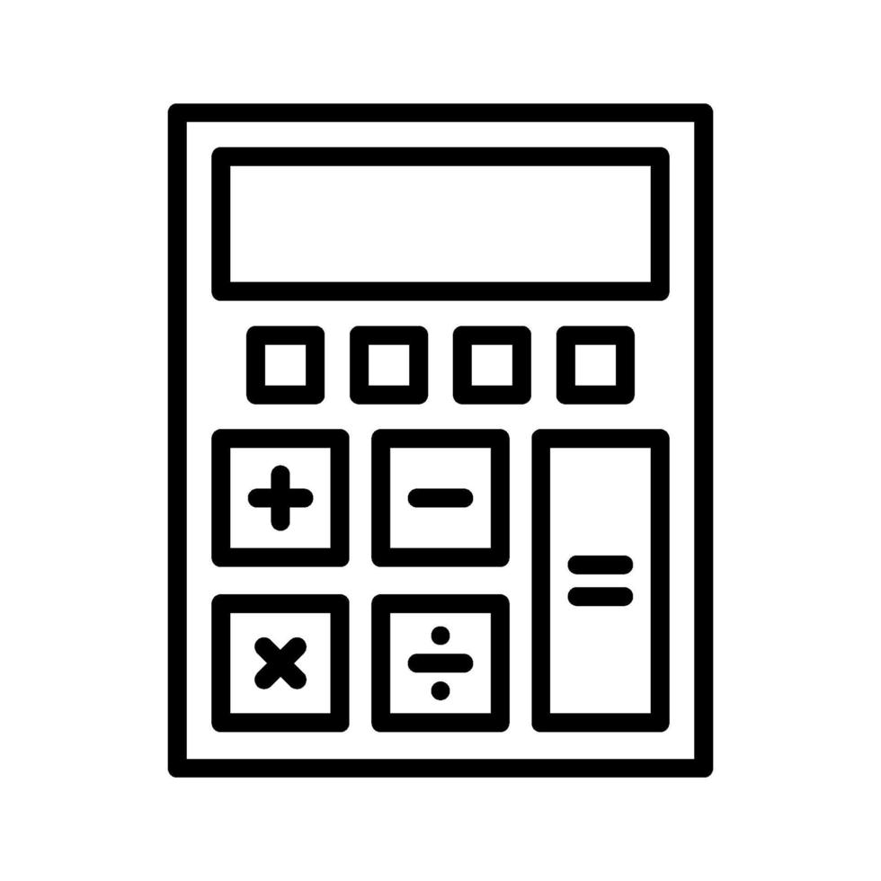 Calculator Vector Icon