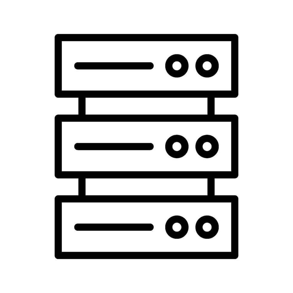 Database Storage Icon vector